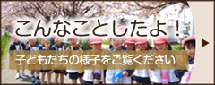 こんなことしたよ！
